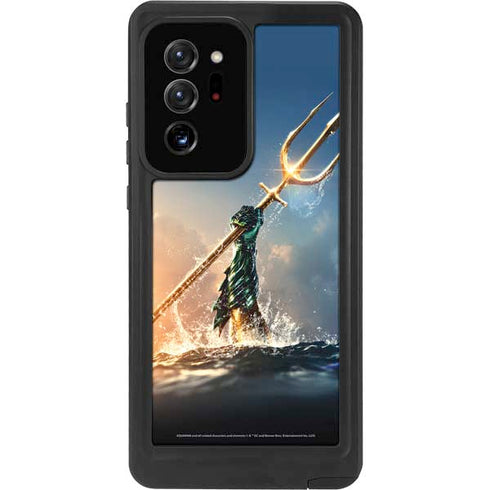 DC Comics Aquaman Movie Poster Trident Galaxy Note20 Ultra 5G Waterproof Case